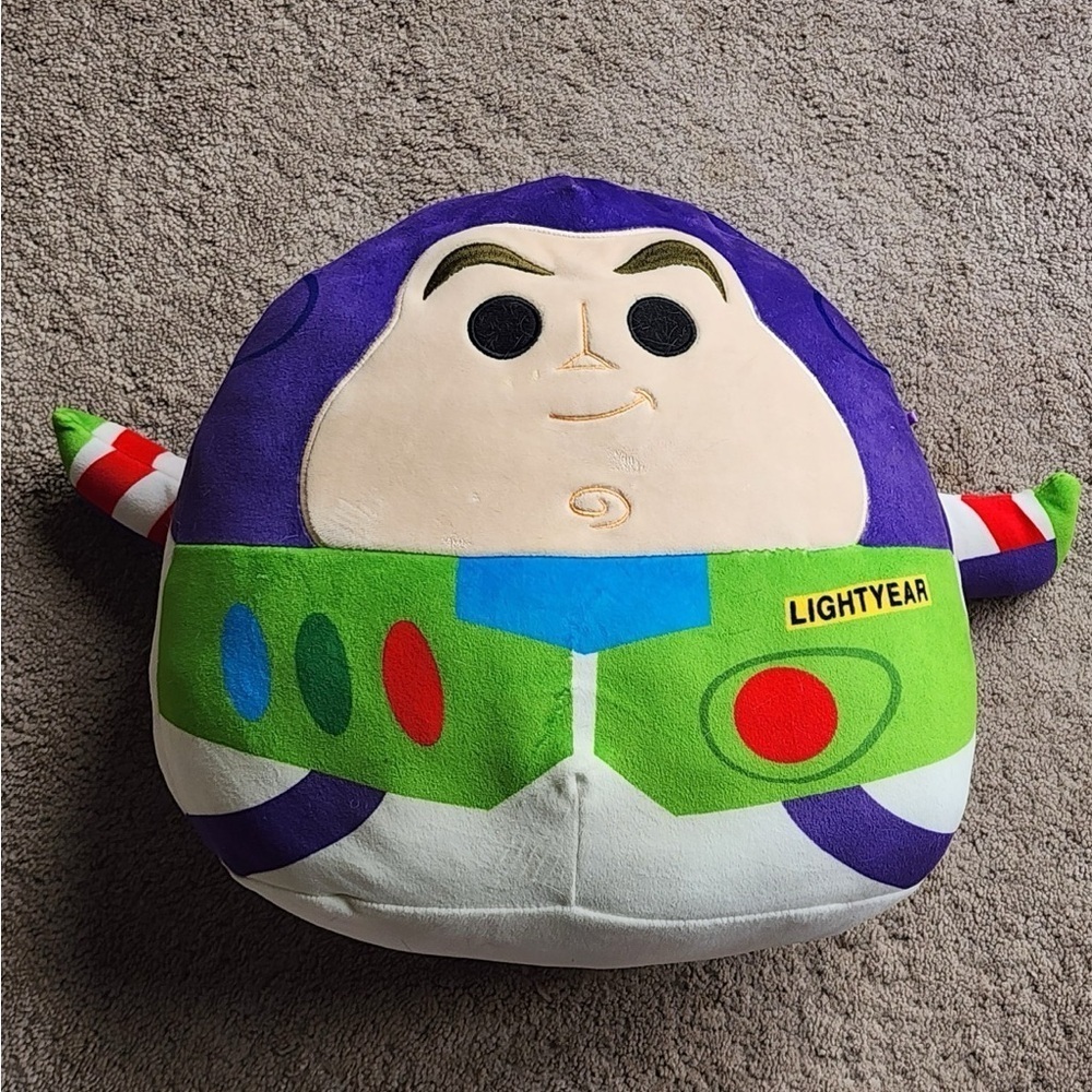 Squishmallow Kellytoy Plush Disney Pixar Buzz Lightyear Story 12" Inch